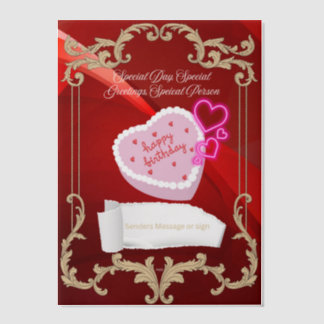 Geburtstagsgruß für besondere