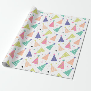 Geburtstagshüte Geschenkpapier