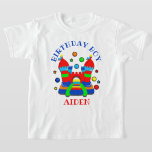 Geburtstagsjunge Party Shirt Burg