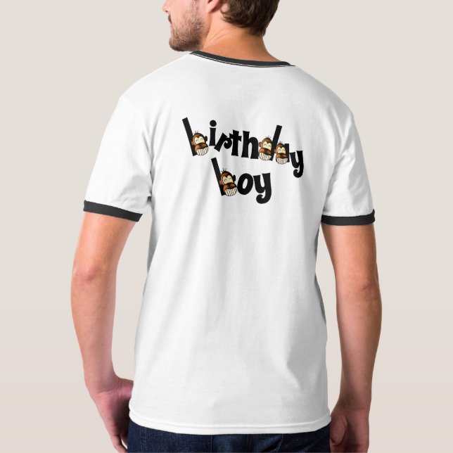 Geburtstagsjunge T - Shirt (Rückseite)