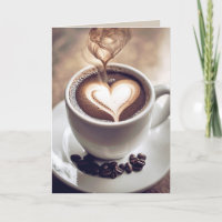 Geburtstagskaffee mit Herz und Stamm