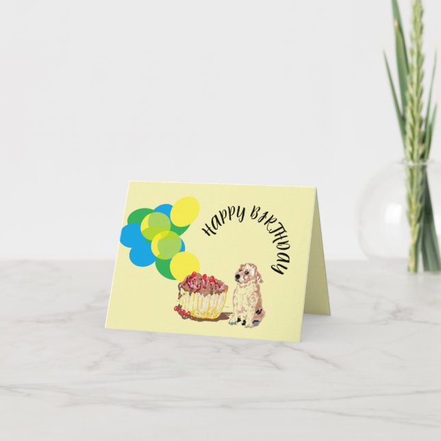 Geburtstagskarte : 3. BRITHDAY Karte (Vorderseite)