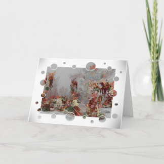 Geburtstagskarte - Blumendesign Karte