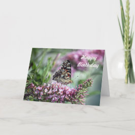 Geburtstagskarte der gemalten Lady Karte