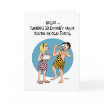 Geburtstagskarte des Typ