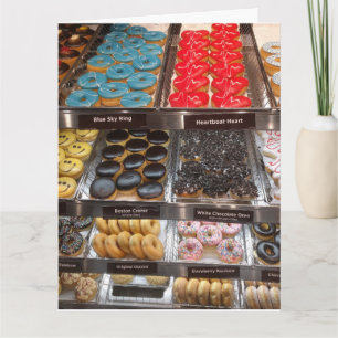 GEBURTSTAGSKARTE DONUT-LADEN KARTE
