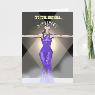 Geburtstagskarte: Es ist dein Geburtstag... Shine Karte