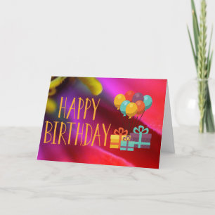 Geburtstagskarte Feiertagskarte