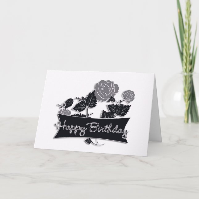Geburtstagskarte, Führungskraft zum Geburtstag Karte (Vorderseite)