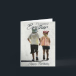Geburtstagskarte für die Brother Special Brother C Karte<br><div class="desc">Zeigen Sie Ihrem Bruder,  wie sehr Sie ihn mit dieser Geburtstagskarte für einen wunderbaren Bruder mit einem einzigartigen Gemälde des Künstlers James Coates Liebe haben</div>