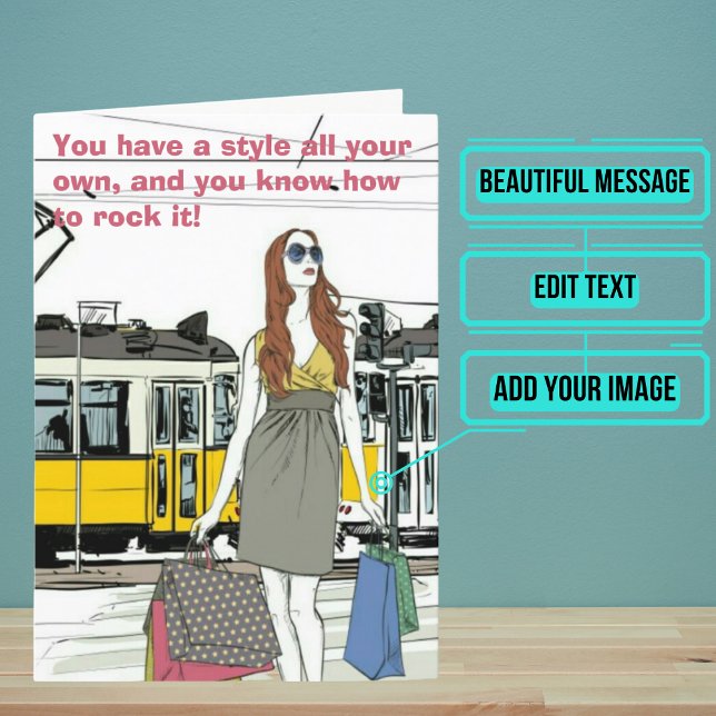 Geburtstagskarte für ein Cooles Stück Karte (This cool card is specifically for that special niece in your life. )