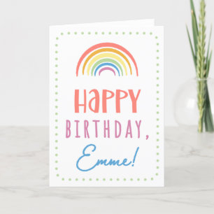 Geburtstagskarte für Emme Karte