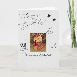 Geburtstagskarte für Freund Karte