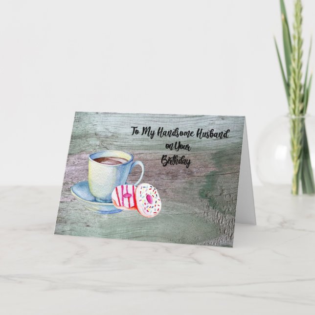 Geburtstagskarte für Handsome Karte (Vorderseite)