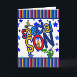 Geburtstagskarte für Sohn, Special Son Karte<br><div class="desc">Geburtstagskarte für Sohn,  Special Son</div>