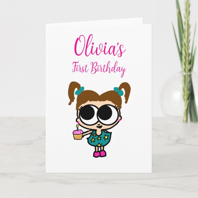 Geburtstagskarte Karte (Vorderseite)