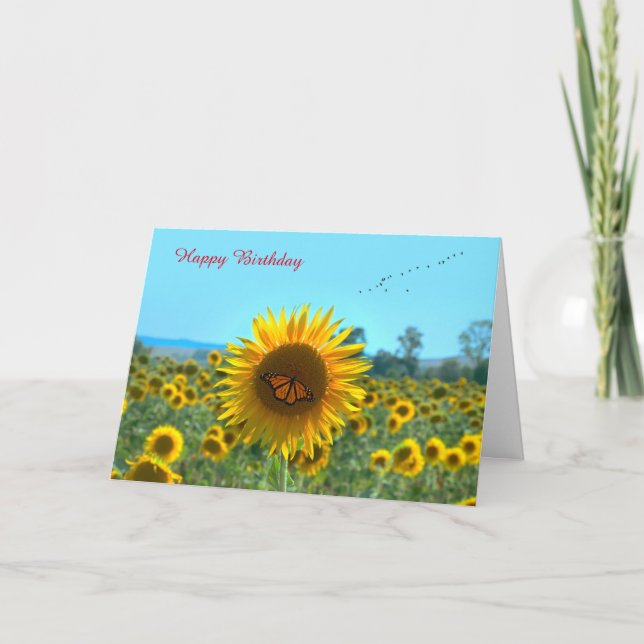 Geburtstagskarte Karte (Vorderseite)