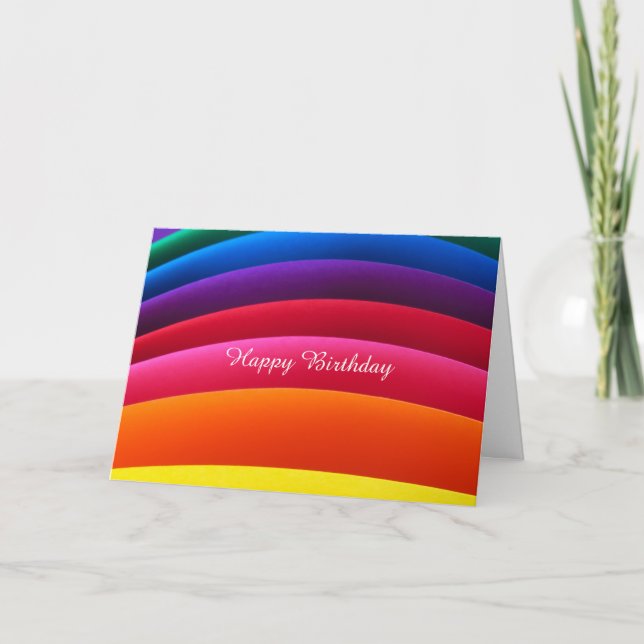 Geburtstagskarte Karte (Vorderseite)