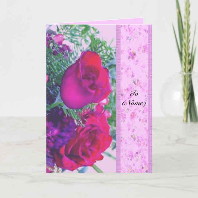 Geburtstagskarte Karte (Vorderseite)