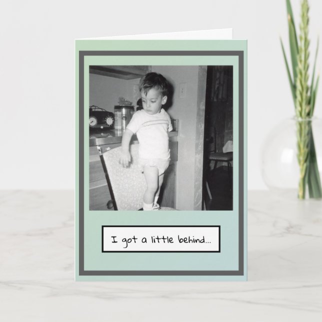 Geburtstagskarte Karte (Vorderseite)