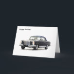 Geburtstagskarte Karte<br><div class="desc">Mercedes-Benz 280 SE 3, 5</div>