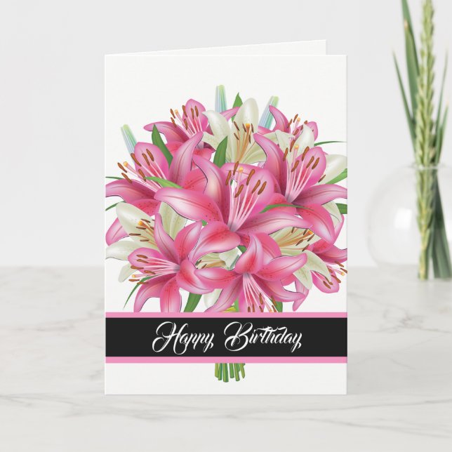 Geburtstagskarte Karte (Vorderseite)