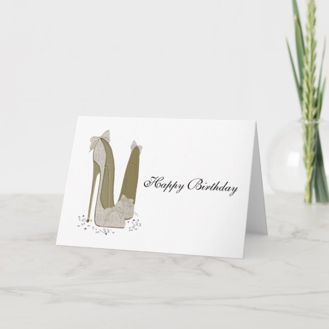 Geburtstagskarte Karte (Vorderseite)