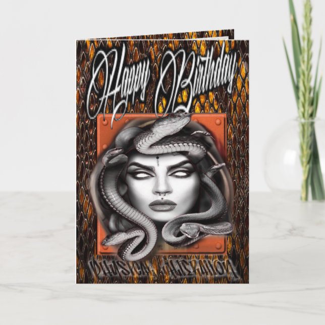 Geburtstagskarte Karte (Vorderseite)