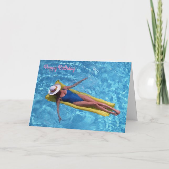 Geburtstagskarte Karte (Vorderseite)