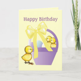 Geburtstagskarte Osterfeiertag Feiertagskarte