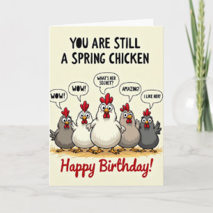 Geburtstagskarte Poultry Pals Karte