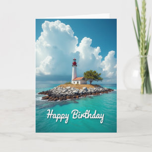 Geburtstagskarte Seaside Birthday Vista Karte