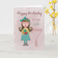 Geburtstagskarte Singen eines Happy Birthday Card