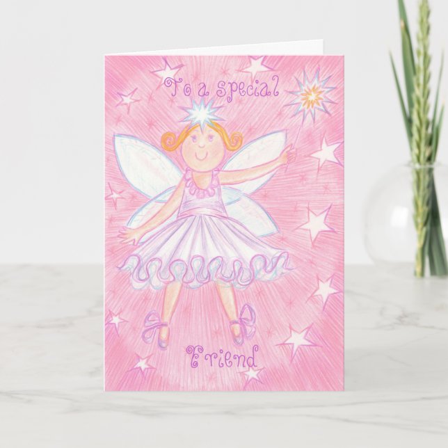 Geburtstagskarte "Special Friend" machen Karte (Vorderseite)