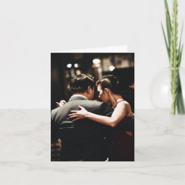 Geburtstagskarte: Wo Tango Jitterbug trifft! Karte