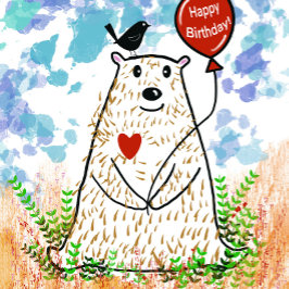 Geburtstagskarte zum Download Karte