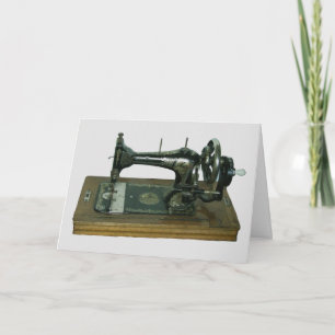 GEBURTSTAGSKARTEN DER ANTIQUEN SCHAUMASCHINE KARTE