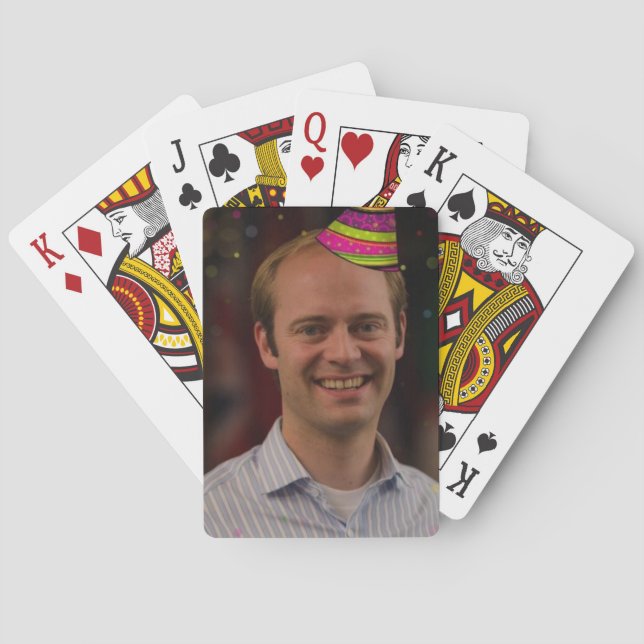 Geburtstagskarten Herr-Justis Spielkarten (Rückseite)