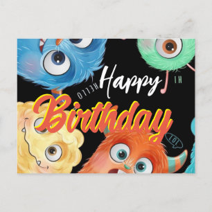 Geburtstagskarten Monsters Inc Postkarte