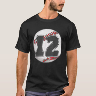 Geburtstagskind 12 Baseball 12. Geburtstag Basebal T-Shirt