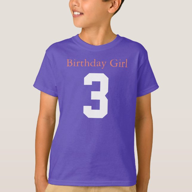 Geburtstagskind 3 T-Shirt (Vorderseite)