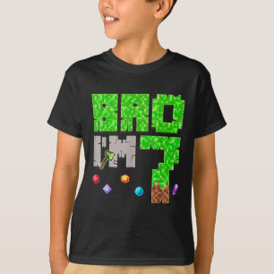 Geburtstagskind 7. Geburtstag Im 7-jährigen Gamer T-Shirt