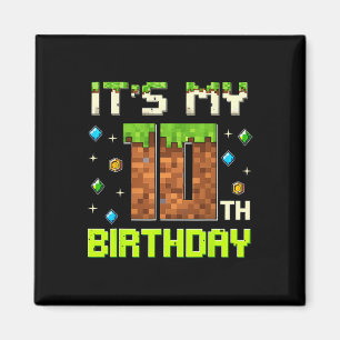 Geburtstagskind Es ist mein 10. Geburtstag Gamer P Magnet