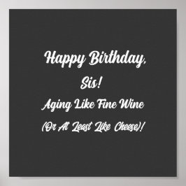 ฺ Geburtstagskind, Geburtstagskinder, Funny Birthd Poster