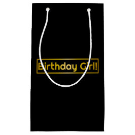 Geburtstagskind! Kleine Geschenktüte