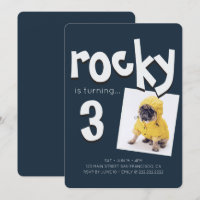 Geburtstagskind Moderne Coole Typografie