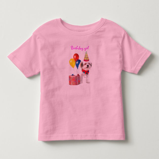 Geburtstagskind-Shirt Kleinkind T-shirt (Vorderseite)