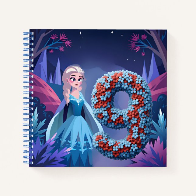 Geburtstagskind um 9 Uhr Notizbuch (Vorderseite)