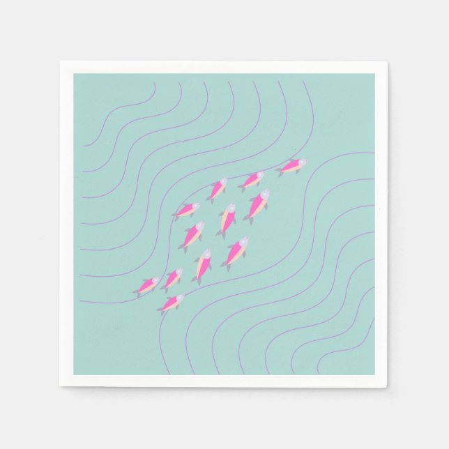 Geburtstagskinder Serviette (Vorderseite)