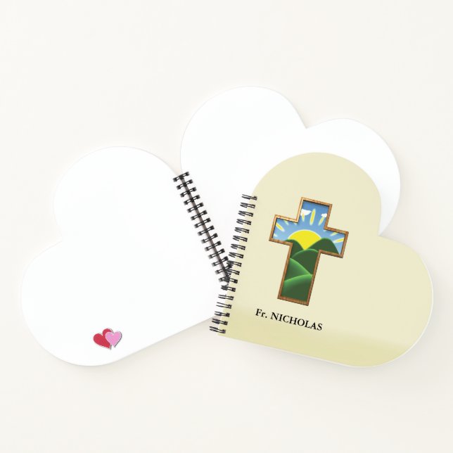 Geburtstagskreuz Personalisiert Notizbuch (Innenseite)